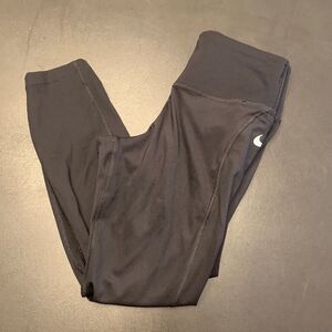 Nike Women's Pull On Back Leg Sheer Dri-Fit Leggings Active Pants Black Small